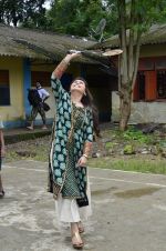 Rani Mukherji at a local school on 6th Aug 2014